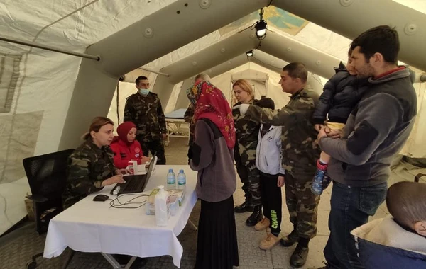 FHN Türkiyədə 930 nəfərə tibbi xidmət göstərib - FOTO/VİDEO