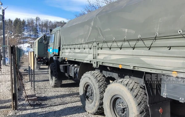 По дороге Ханкенди-Лачын беспрепятственно проехали 45 автомобилей РМК - ОБНОВЛЕНО + ФОТО