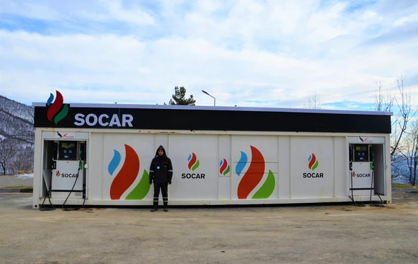 В Лачыне введена в эксплуатацию АЗС под брендом SOCAR - ФОТО