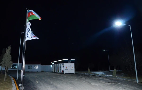 В Лачыне введена в эксплуатацию АЗС под брендом SOCAR - ФОТО