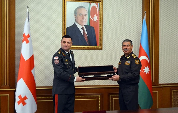 Zakir Həsənov Gürcüstanın Müdafiə Qüvvələrinin komandanı ilə görüşüb, hərbi əməkdaşlıq müzakirə olunub