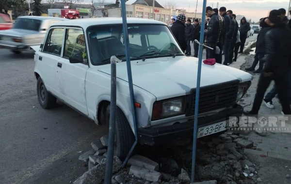 Azərbaycanda zəncirvari qəza - Yaralılar var - FOTO