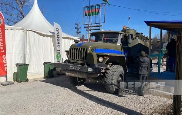 По дороге Ханкенди-Лачын беспрепятственно проехали 76 автомобилей миротворцев - ФОТО