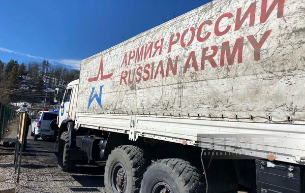 По дороге Ханкенди-Лачын беспрепятственно проехали 76 автомобилей миротворцев - ФОТО
