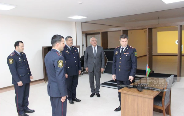 Naxçıvan DİN-in Orta İxtisas Polis Məktəbində andiçmə mərasimi keçirilib - FOTO