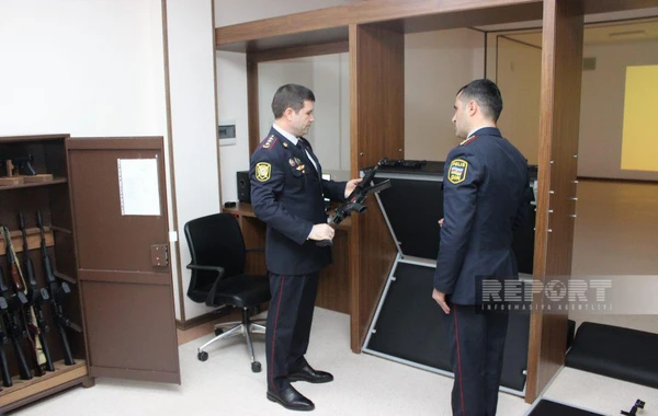 Naxçıvan DİN-in Orta İxtisas Polis Məktəbində andiçmə mərasimi keçirilib - FOTO