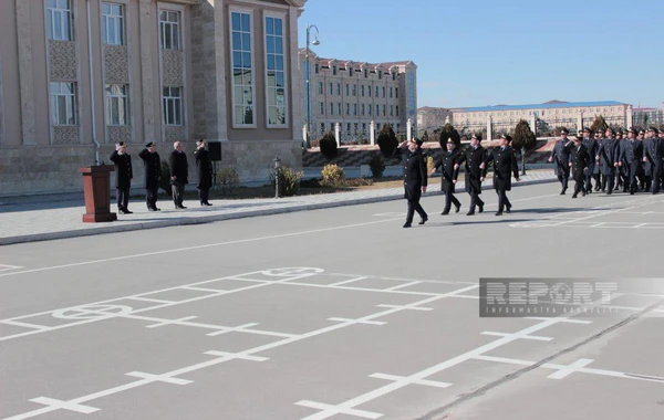 Naxçıvan DİN-in Orta İxtisas Polis Məktəbində andiçmə mərasimi keçirilib - FOTO