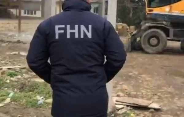 FHN daha bir qanunsuz tikintinin qarşısını aldı - FOTO/VİDEO
