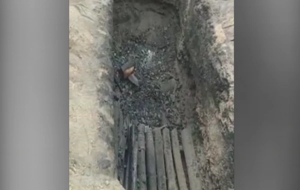 Azərbaycanda qanunsuz kömür istehsal edən şəxslər aşkarlandı - FOTO