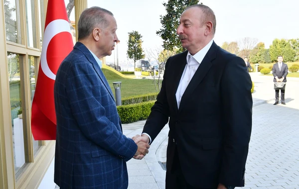 İstanbulda İlham Əliyevlə Rəcəb Tayyib Ərdoğanın görüşü olub - FOTO - YENİLƏNİB