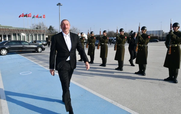 Prezident İlham Əliyevin Türkiyəyə işgüzar səfəri başa çatıb - FOTO