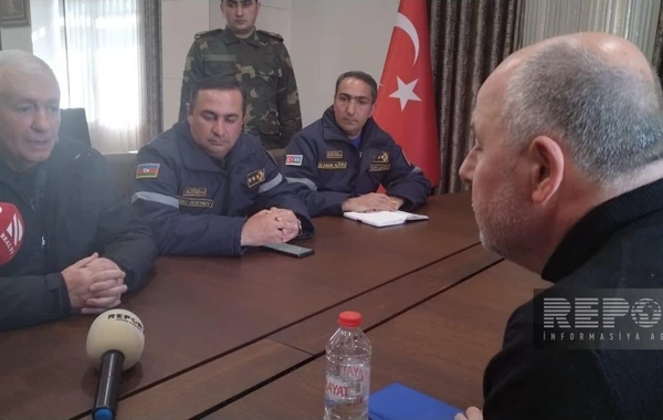 Kahramanmaraş valisi general Etibar Mirzəyevlə görüşüb - FOTO