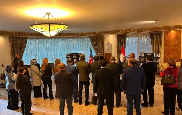 Misirdə Xocalı soyqırımı anılıb - FOTO