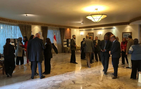 Misirdə Xocalı soyqırımı anılıb - FOTO