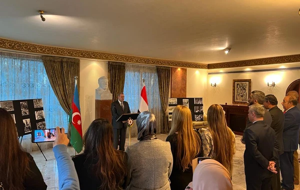 Misirdə Xocalı soyqırımı anılıb - FOTO