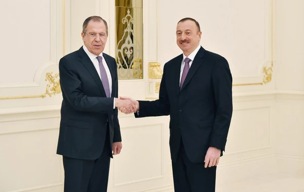 Prezident İlham Əliyev Rusiyanın xarici işlər naziri Sergey Lavrovu qəbul edib - FOTO - YENİLƏNİB
