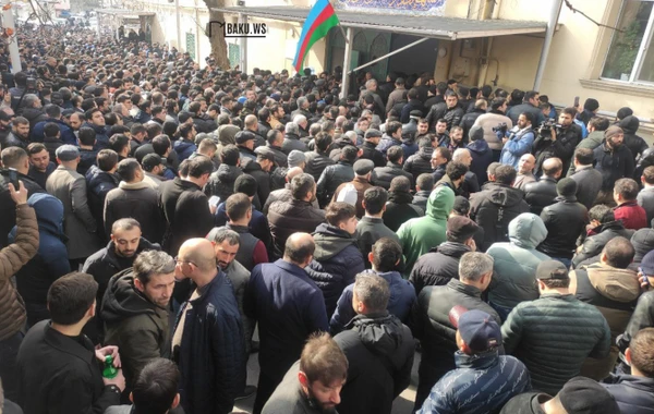 Hacı Şahin ilə vida mərasimindən görüntülər - VİDEO/FOTO - YENİLƏNİB