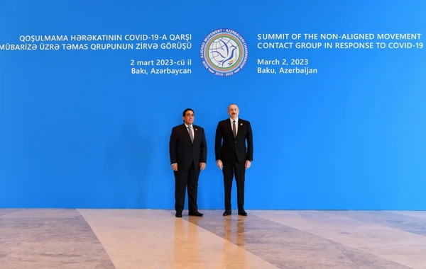 Президент Ильхам Алиев принял участие на саммите Контактной группы ДН в Баку - ОБНОВЛЕНО + ВИДЕО