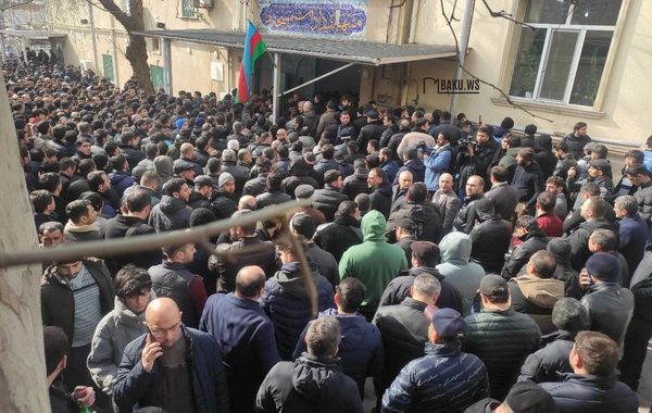 Hacı Şahin ilə vida mərasimindən görüntülər - VİDEO/FOTO - YENİLƏNİB