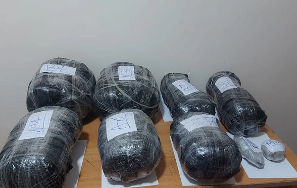 İrandan Azərbaycana 62 kiloqramdan çox narkotik keçirilməsinin qarşısı alınıb: Saxlanılan var - FOTO