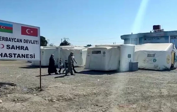 FHN: Türkiyədəki zəlzələ bölgəsində 2639 nəfərə yüksək səviyyəli tibbi xidmət göstərilib - FOTO/VİDEO