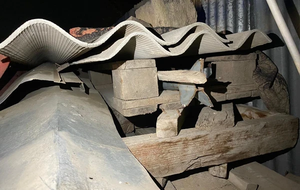 Bakıda döyüşə yararlı tank mərmisi aşkarlanıb - FOTO/VİDEO