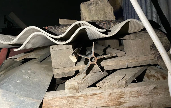 Bakıda döyüşə yararlı tank mərmisi aşkarlanıb - FOTO/VİDEO