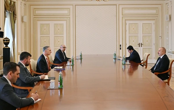 Prezident İlham Əliyev ABŞ Dövlət Departamentinin baş müşavirini qəbul edib - FOTO - YENİLƏNİB