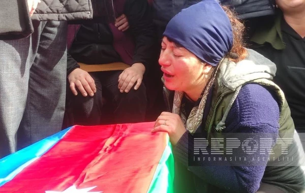 Şəhid Eşqin Hüseynov Tovuzda dəfn olunub - FOTO