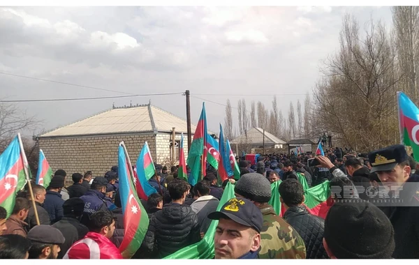 Şəhid Eşqin Hüseynov Tovuzda dəfn olunub - FOTO