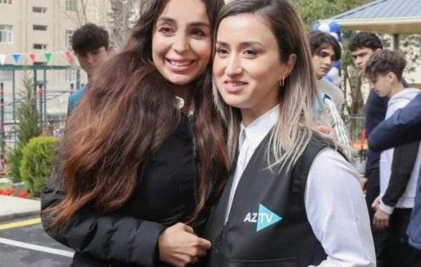 Leyla Əliyevanın iştirakı ilə növbəti “Bizim həyət”in açılışı olub - FOTO