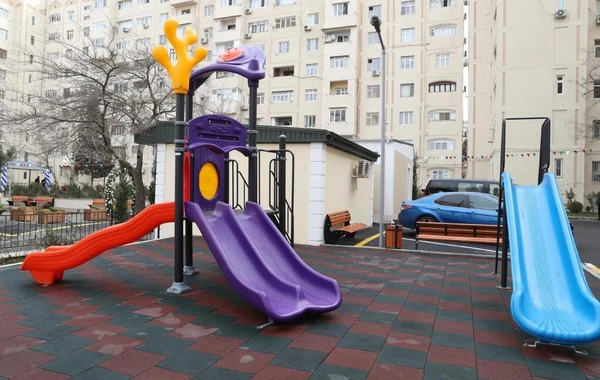 Leyla Əliyevanın iştirakı ilə növbəti “Bizim həyət”in açılışı olub - FOTO