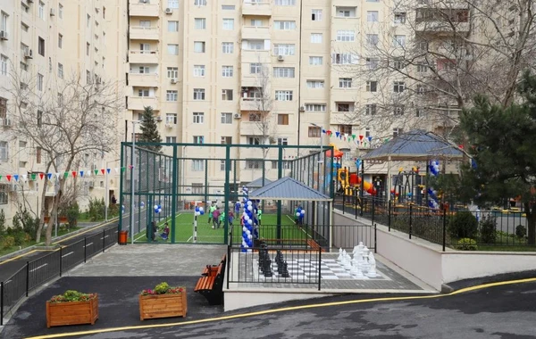 Leyla Əliyevanın iştirakı ilə növbəti “Bizim həyət”in açılışı olub - FOTO