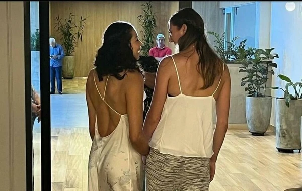 Azərbaycanda oynamış voleybolçu HƏMCİNSİ İLƏ EVLƏNDİ - FOTO