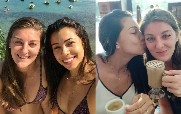 Azərbaycanda oynamış voleybolçu HƏMCİNSİ İLƏ EVLƏNDİ - FOTO