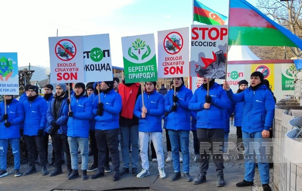 Требования участников акции на дороге Ханкенди-Лачын остаются неизменными на протяжении 86 дней - ФОТО