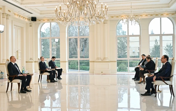 Prezident Bolqarıstanın yeni səfirinin etimadnaməsini qəbul edib - FOTO