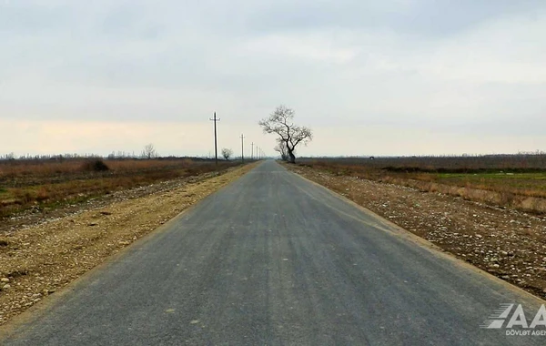 Xaçmazda 10 yaşayış məntəqəsinin yolu yenidən qurulur - FOTO/VİDEO