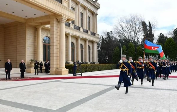 Состоялась церемония официальной встречи Эгилса Левитса - ФОТО