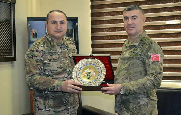 NATO-nun nümayəndə heyəti "N" hərbi hissəsini ziyarət edib - FOTO