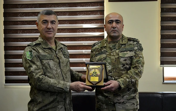 NATO-nun nümayəndə heyəti "N" hərbi hissəsini ziyarət edib - FOTO