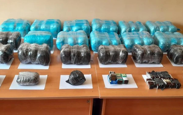 İrandan Azərbaycana narkotik keçirilməsinin qarşısı alınıb - FOTO