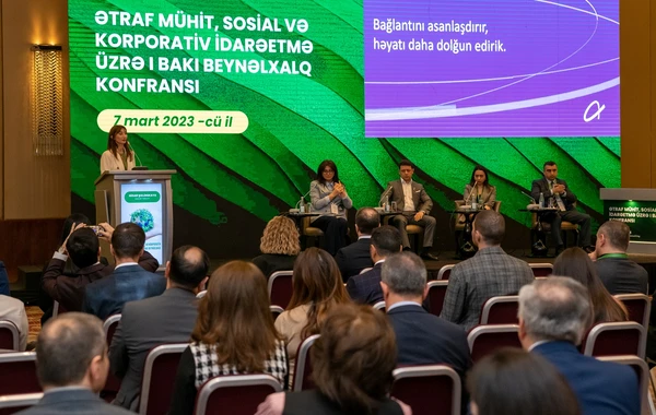 Azercell-in sponsorluğu ilə "I Bakı Korporativ Sosial Məsuliyyət və Dayanıqlı İnkişaf Konfransı" baş tutub - FOTO/VİDEO