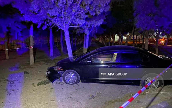 В Баку водитель умер за рулем: пострадали 6 человек - ФОТО