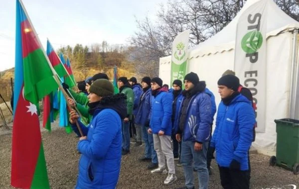 Экоакция на дороге Ханкенди-Лачын продолжается 92 дня: требования остаются неизменными - ФОТО
