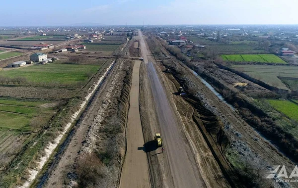 Yenikənd-Biləsuvar avtomobil yolu yenidən qurulur - FOTO/VİDEO