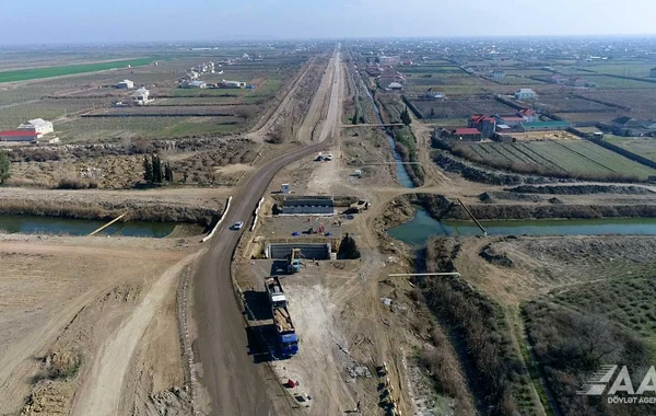 Yenikənd-Biləsuvar avtomobil yolu yenidən qurulur - FOTO/VİDEO