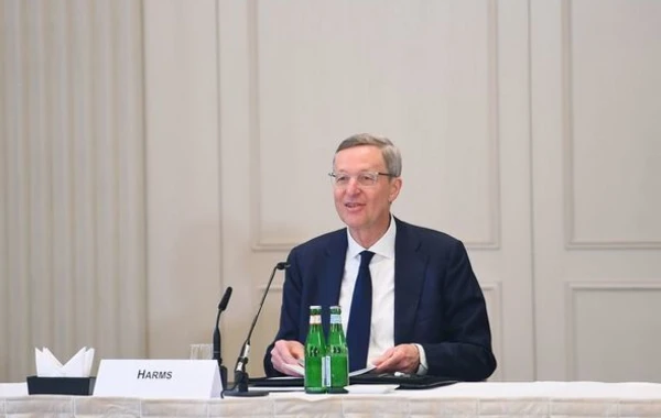 Состоялась встреча Президента Ильхама Алиева с руководителями ведущих компаний Германии - ФОТО