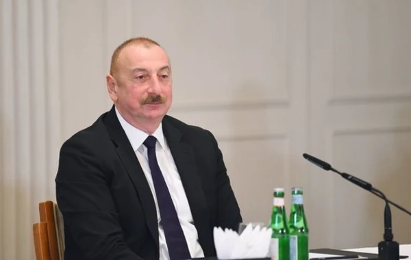 Состоялась встреча Президента Ильхама Алиева с руководителями ведущих компаний Германии - ФОТО