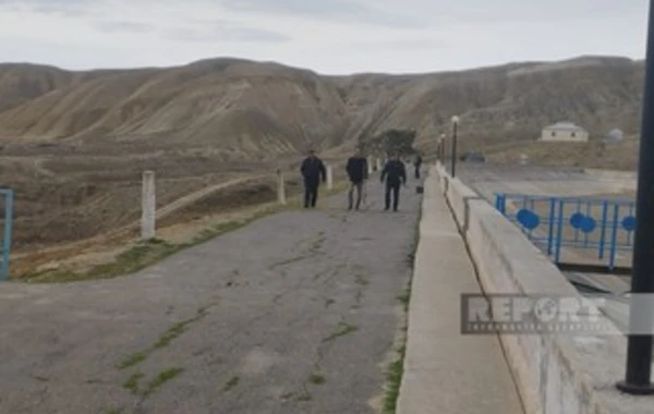 Hacıqabulda su anbarı quruyub, beş kəndin təsərrüfatında suvarma problemləri yaranıb - FOTO